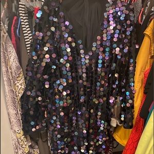Sequin mini dress